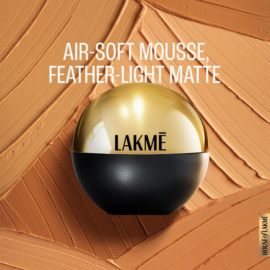 4 X Lakme Xtraordin‑airy Mattereal Mousse Foundation – 06 Almond Honey