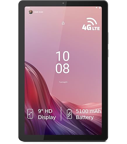 Lenovo Tablet M9 4 GB RAM 64 GB ROM 9 Inch with Wi-Fi Only Tablet unlocked (Frost Blue)