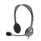 Logitech H110 Wired On Ear Headphones With Mic