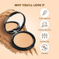 LoveChild Masaba 4‑In‑1 Mattifying Compact (Honest Honey)