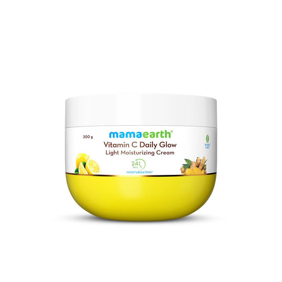 2 X Mamaearth Vitamin C Daily Glow Light Moisturizing Cream with Vitamin C & Turmeric 200g (Copy)