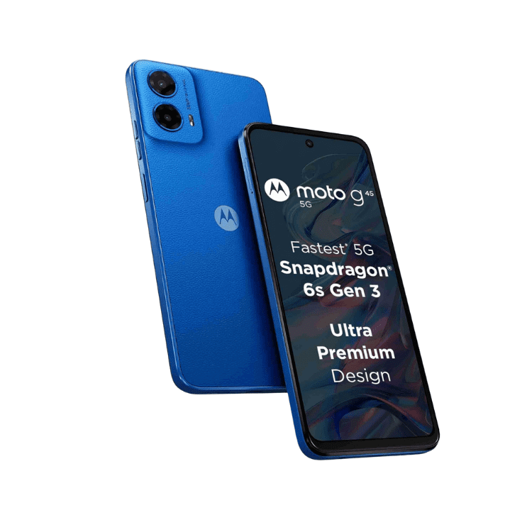 Motorola g45 5G unlocked (Brilliant Blue, 128 GB)  (8 GB RAM)