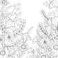 Nature, Garden and Forest: Colouring books for Adults with tear out sheets
