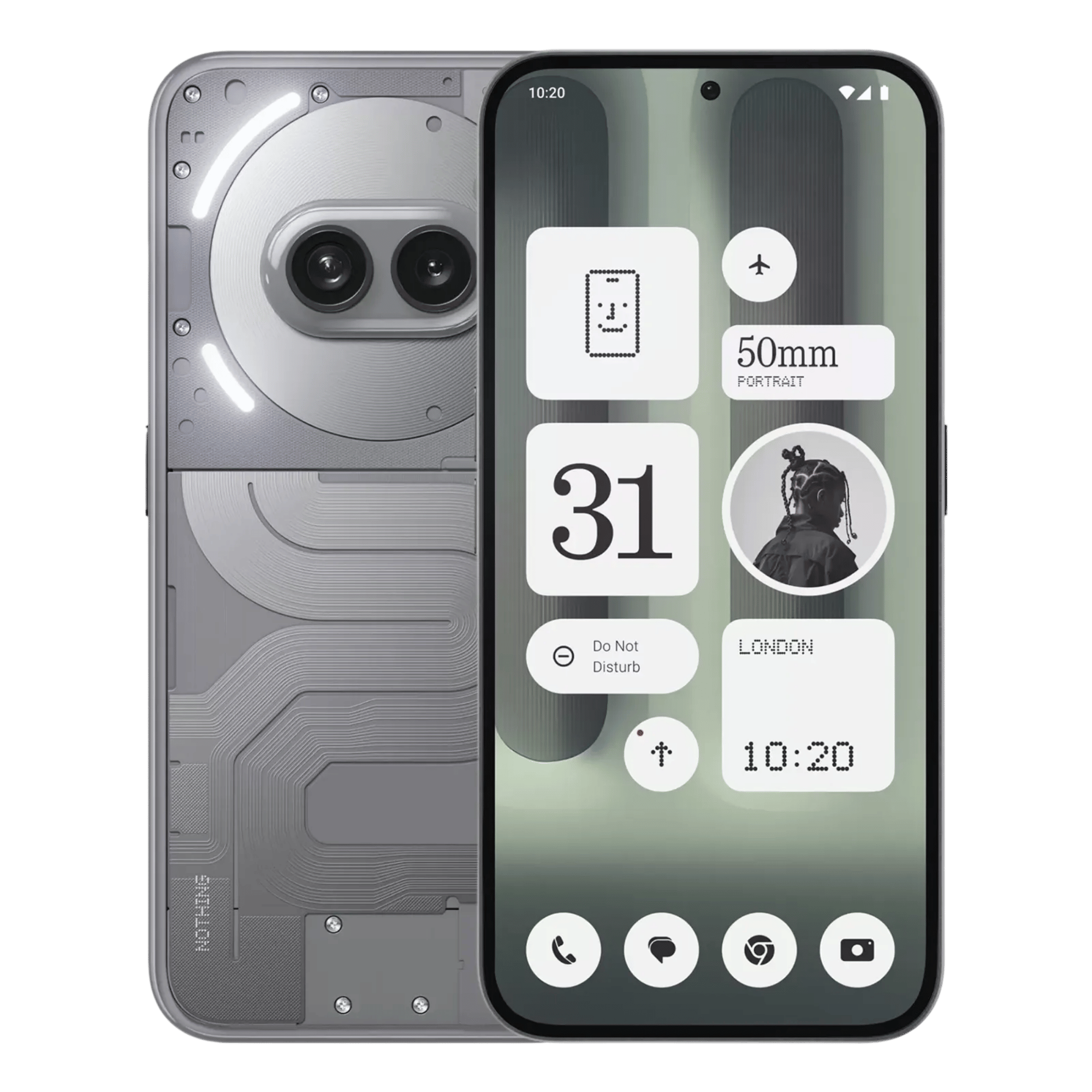 Nothing Phone (2a) Plus unlocked (Grey, 256 GB)  (12 GB RAM)