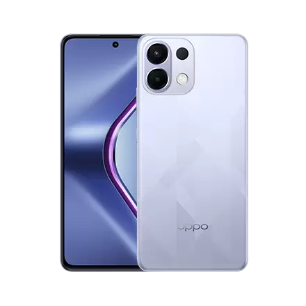 OPPO K13 5G with 7000mAh and 80W SUPERVOOC Charger In-The-Box unlocked (Icy Purple, 128 GB)  (8 GB RAM)