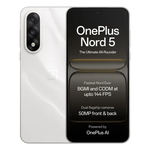 OnePlus Nord 5 5G déverrouillé (Marble Sands, 256 Go) (8 Go de RAM)