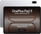 OnePlus Pad 3 12 GB 256 GB with Wi-Fi Only (Frosted Silver)