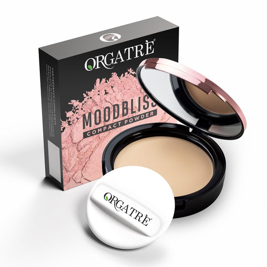2 X Orgatre MoodBliss Compact Powder&nbsp;(9 g, Natural Beige)