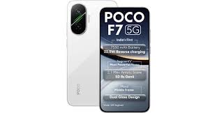POCO F7 5G unlocked (Frost White, 512 GB)  (12 GB RAM)