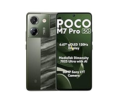 POCO M7 Pro 5G unlocked (Olive Twilight, 256 GB)  (8 GB RAM)