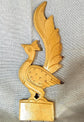 5 X Peacock Art Wood Carving Showpiece | Handcrafted Wooden Peacock