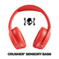 Crusher ANC 2 Wireless Headphones (Plasma, Red)