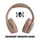 Skullcandy Crusher | Sensory Bass & Alexa ( Primer, Brown)