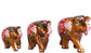 3 X Rushville Handicraft Elephant Set – 3 Piece