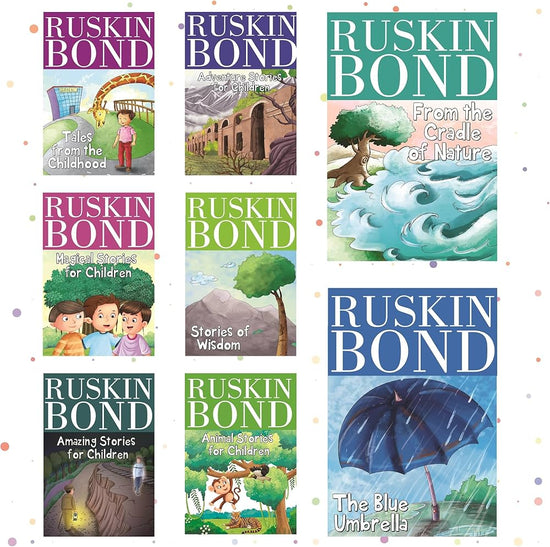Ruskin Bond Short Stories - Set of 8 Bestselling Children Story Books