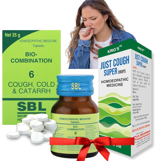 SBL Bio Combination 6 Tablets Homeopathy - Pack of 2 Bottles