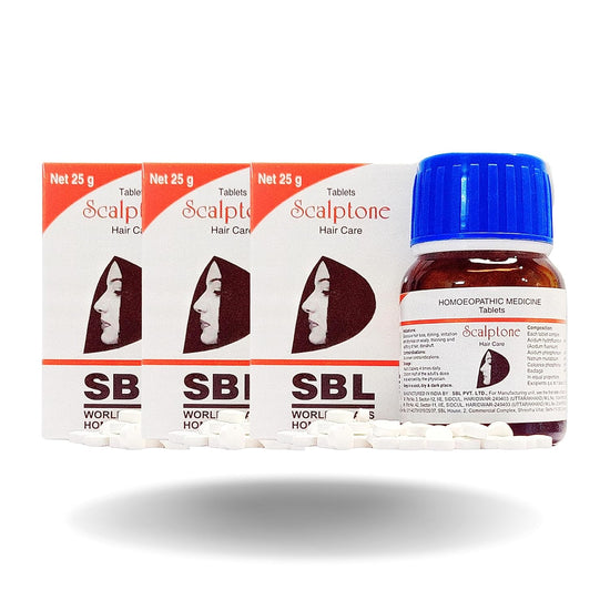 Sbl Scalptone Tablet For Hair Care || Pack Of 3, 25 Grams