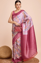 VS MALL Zari Art Silk Kanjeevaram Saree