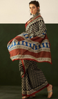 Ethnic Motifs Printed Bhagalpuri Saree