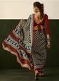 Ethnic Motifs Printed Bhagalpuri Saree