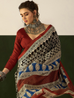 Ethnic Motifs Printed Bhagalpuri Saree