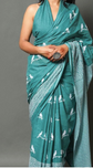 Ethnic Motifs Pure Cotton Block Print Saree