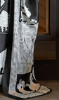 Kalamkari Printed Pure Crepe Patola Sarees