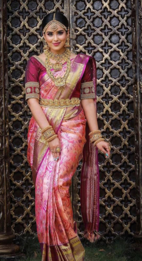 Woven Design Zari Banarasi Saree