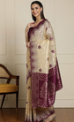 Geometric Woven Design Zari Paithani Saree