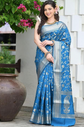 Woven Design Kanjeevaram Saree