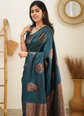 Ethnic Motifs Zari Kanjeevaram Saree