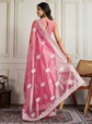 Embroidered Saree With Unstitched Blouse