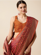 Ethnic Motifs Zari Art Silk Patola Saree