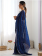 Embellished Sequinned Tissue Designer Saree