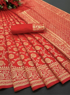 Woven Design Zari Banarasi Saree