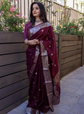 Statement Woven Design Zari Banarasi Saree for Women