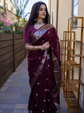 Statement Woven Design Zari Banarasi Saree for Women
