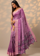 Woven Design Embroidered Saree