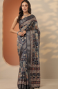 Ethnic Motifs Silk Blend Handloom Saree