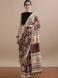 Ethnic Motifs Pure Cotton Handloom Ikat Saree