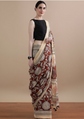 Ethnic Motifs Pure Cotton Handloom Ikat Saree