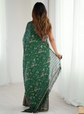 Women Floral Printed Embroidered Saree