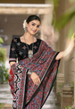 Ethnic Motifs Pure Cotton Bagru Saree