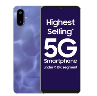 Samsung Galaxy F06 5G débloqué (Violet clair, 64 Go) (4 Go de RAM) 