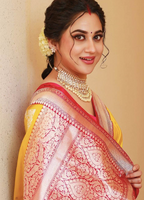 Woven Design Zari Saree With Blouse