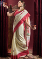 Ethnic Motifs Silk Blend Garad Saree