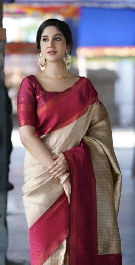 Woven Design Zari Banarasi Saree