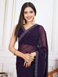 Embellished Saree With Blouse Piece
