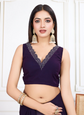 Embellished Saree With Blouse Piece