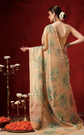 Floral Printed Banarasi Ready To Wear Saree